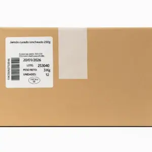 Хамон Serrano el Maestro Curado Locheando, нарізка (пак 250 г)/12