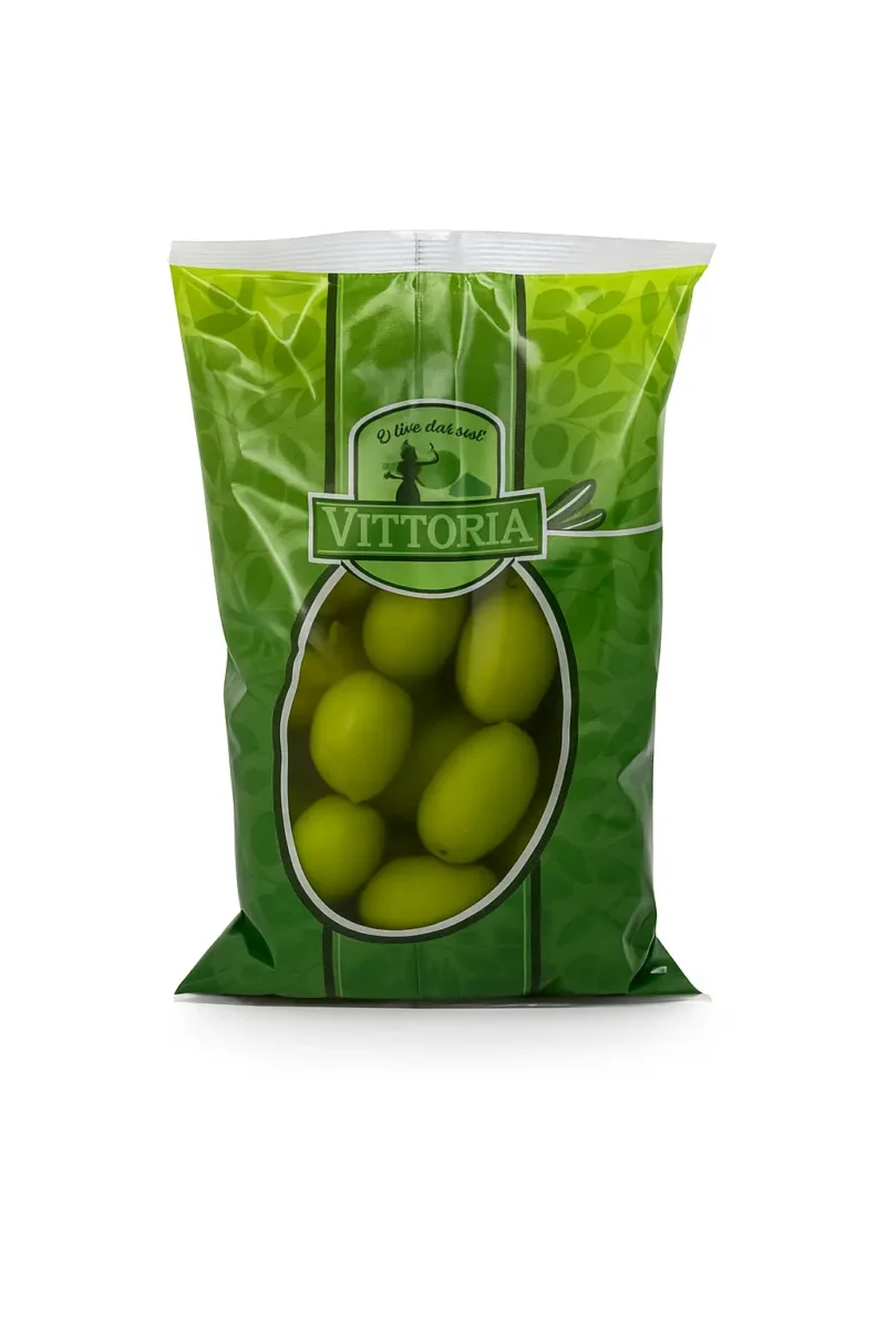 Оливки зелені Vittoria Verdi Dolci Giganti (пак 850г)/10