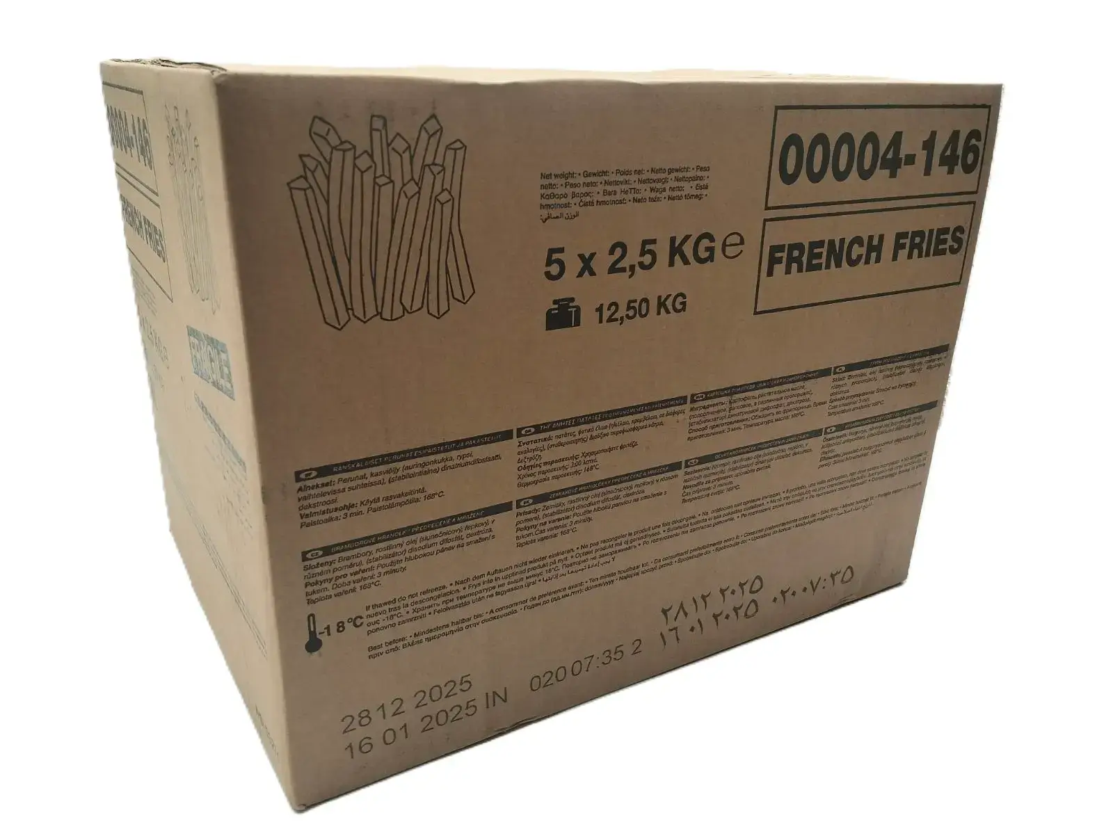 Картопля фрі McD 6/6 мм (M36) (пак 2,5кг)/5