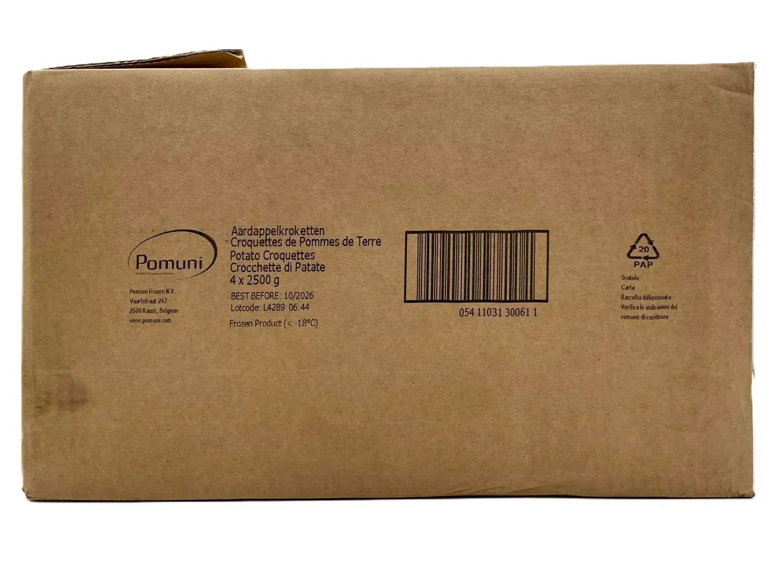 Картопляні крокети TM Pomuni (пак 2,5кг)/4