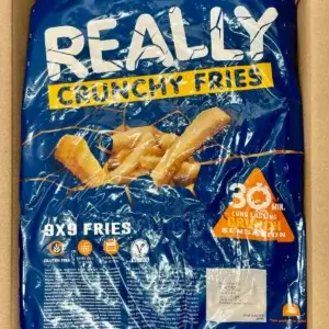 Картопля фрі REALLY Crunchy 9 мм (LWF901) ТМ LW (пак 2,5кг)/4