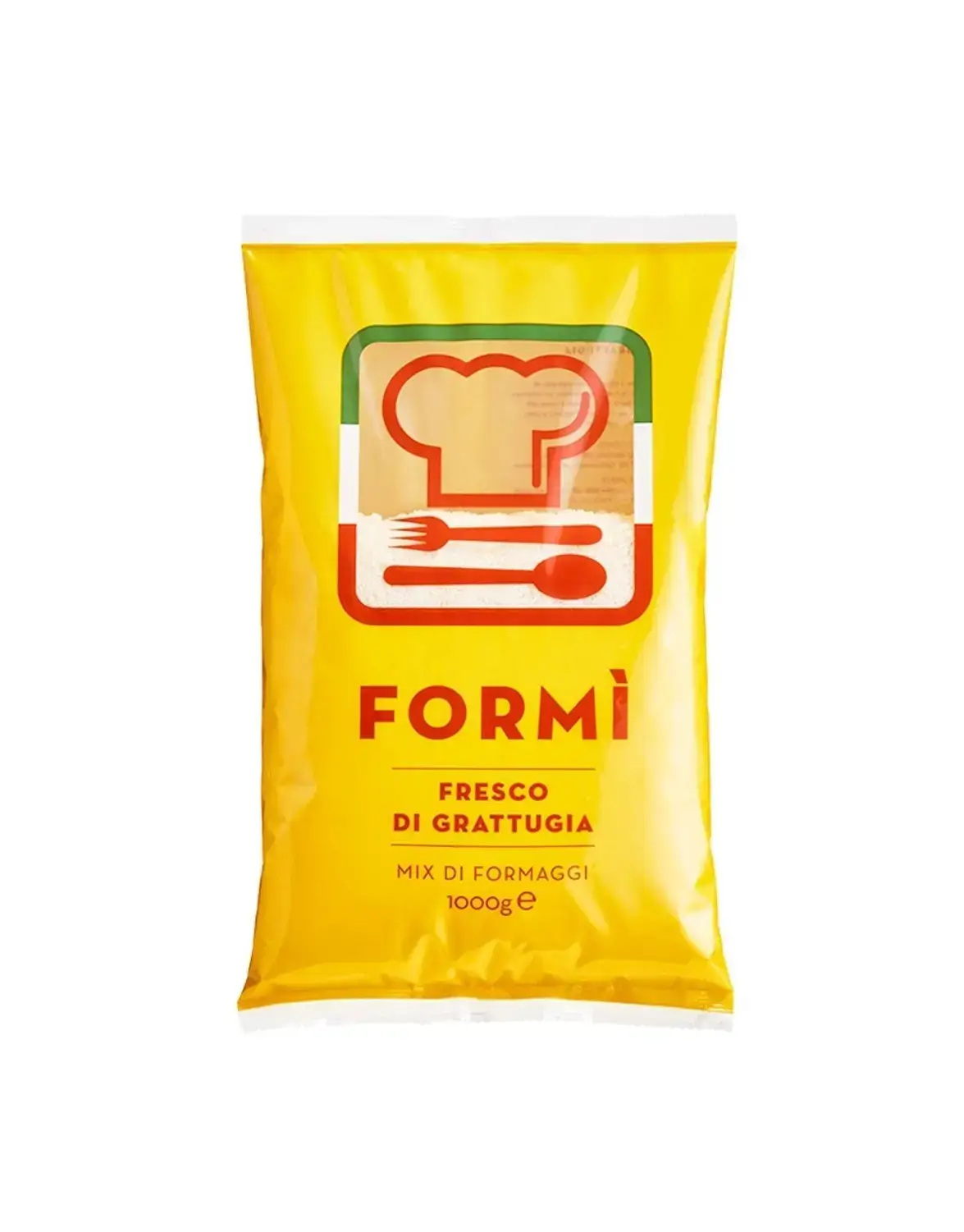 Сир тертий Мікс ГратуджіатоТМ Formi (пак 1кг)/10