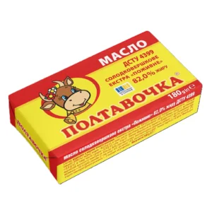 Масло Поживне Екстра 82% ТМ Полтавочка (пак 180г)/20