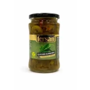 Перець Халапеньо маринований FERSAN (банка 370 мл)/12