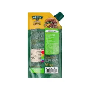 Гірчиця Бургерна м'яка ТМ Верес (пак 120г)/16